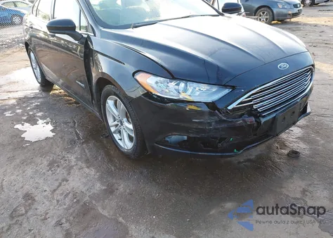 2018 Ford Fusion Hybrid Se из США, поврежденный, VIN 3FA6P0LU1JR250407